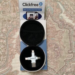 Clickfree Pro USB Backup Drive - Silver